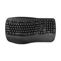 123inkt ergonomisch draadloos toetsenbord TW200 (QWERTY) 302526