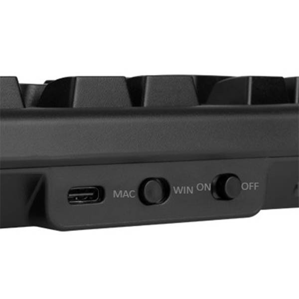 123inkt ergonomisch draadloos toetsenbord TW200 (QWERTY) 302526 - 3