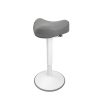 123inkt ergonomische driehoekige zitkruk met gasveer wit (48 cm - 65 cm) 65440085C 390049 - 1