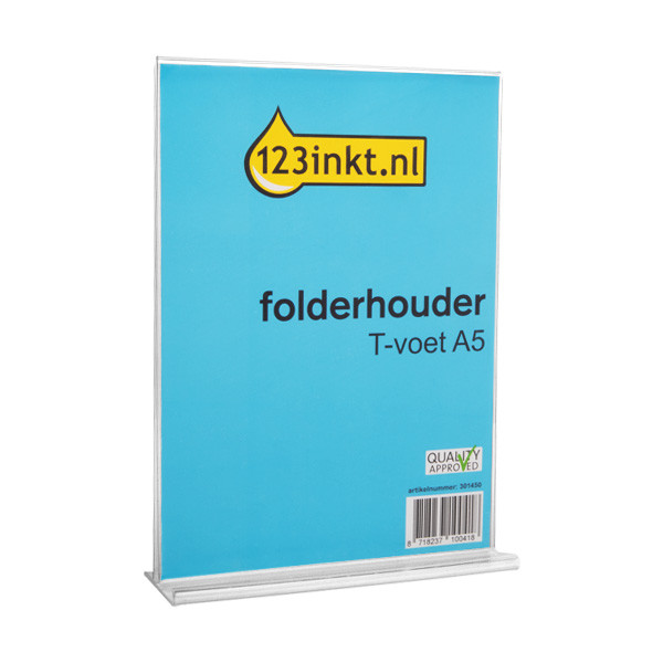 123inkt folderhouder T-voet A5 301450 - 1