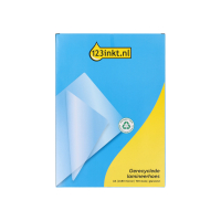 123inkt gerecycleerde document lamineerhoes A4 glanzend 2x80 micron (100 stuks) 303172