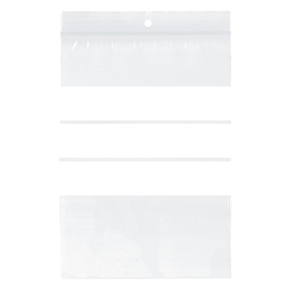123inkt gripzak met schrijfvlak 80 mm x 120 mm (100 stuks)  300750 - 1