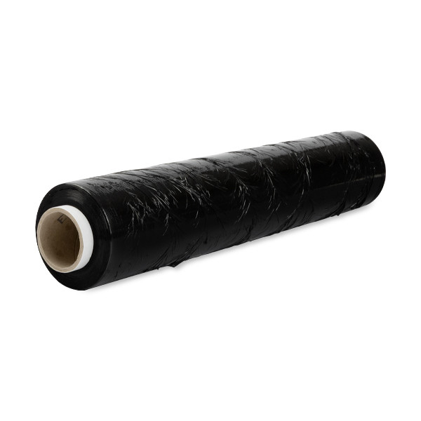 123inkt handwikkelfolie zwart 50 cm x 300 m 005.0900 206242 - 1