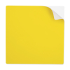 123inkt herbruikbare sticky notes 10 x 10 cm geel (5 stuks)
