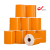 123inkt huismerk Bpost verzendlabels oranje 102 x 152 mm (10 stuks) 653328 - 1