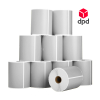 123inkt huismerk DPD verzendlabels zilver 102 x 152 mm (10 stuks) 653394 - 1