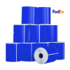 123inkt huismerk FedEx verzendlabels blauw 102 x 152 mm (10 stuks) 653271 - 1