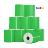 123inkt huismerk FedEx verzendlabels groen 102 x 152 mm (10 stuks) 653270 - 1