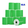123inkt huismerk GLS verzendlabels groen 102 x 152 mm (10 stuks) 653210 - 1