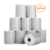 123inkt huismerk PostNL verzendetiketten zilver 102 x 152 mm (10 stuks) 089395 - 1