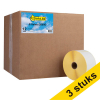 123inkt huismerk vervangt Aanbieding: 3x Zebra Z-Select 2000D label (3007209-T) 57 x 76 mm (12 rollen) 650743 - 1