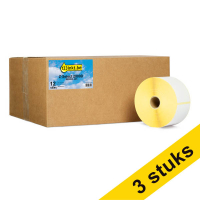 123inkt huismerk vervangt Aanbieding: 3x Zebra Z-Select 2000D label (800262-405) 57 x 102 mm (12 rollen) 650742
