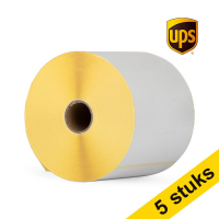 123inkt huismerk vervangt Aanbieding: 5x Zebra Z-Perform 1000D UPS label (800284-605) 102 x 152 mm (1 rol) 653187