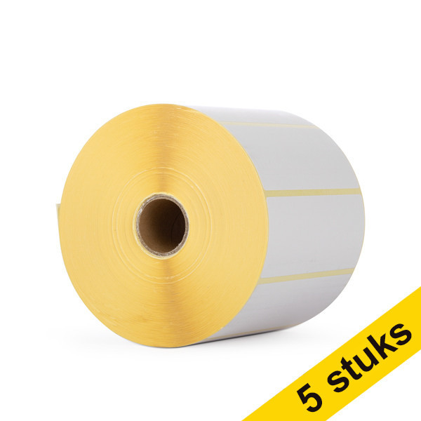 123inkt huismerk vervangt Aanbieding: 5x Zebra Z-Perform 1000D label (880191-038D) 102 x 38 mm (1 rol) 650725 - 1