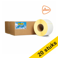 123inkt huismerk vervangt Aanbieding: 5x Zebra Z-Perform 1000T PostNL label (87985) 102 x 152 mm (4 rollen) 653130