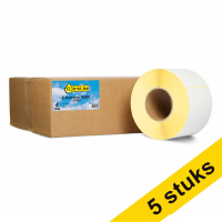 123inkt huismerk vervangt Aanbieding: 5x Zebra Z-Perform 1000T label (87985) 102 x 152 mm (4 rollen) 650730