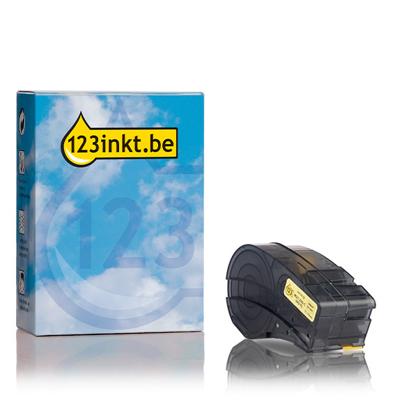 123inkt huismerk vervangt Brady M21-250-C-342-YL tape krimpkous zwart op geel 11,15 mm x 2,10 m M21-250-C-342-YLC 147167 - 1