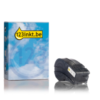 123inkt huismerk vervangt Brady M21-375-423 tape permanent polyester zwart op wit 9,53 mm x 6,40 m