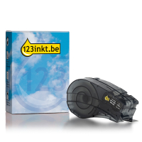 123inkt huismerk vervangt Brady M21-750-595-BK tape vinyl wit op zwart 19,1 mm x 6,40 m (nieuwe versie) 147769