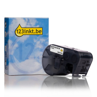 123inkt huismerk vervangt Brady MC-750-595-WT-BK tape vinyl zwart op wit 19,05 mm x 7,62 m