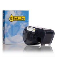 123inkt huismerk vervangt Brady MC1-1000-595-WT-BK tape vinyl zwart op wit 25,4 mm x 7,62 m