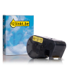123inkt huismerk vervangt Brady MC1-1000-595-YL-BK tape vinyl zwart op geel 25,4 mm x 7,62 m