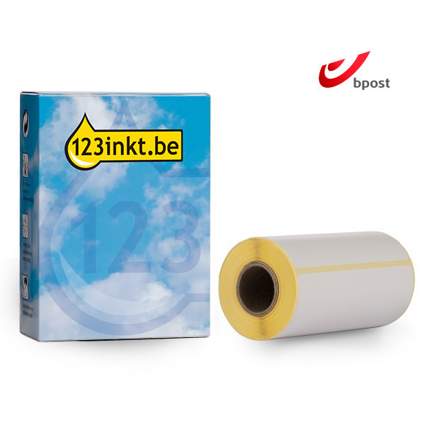 123inkt huismerk vervangt Brother BDE-1J152102-058 voorgestanste bpost labels 102 mm x 152 mm 653350 - 1