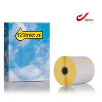 123inkt huismerk vervangt Brother BDE-1J152102-102 voorgestanste bpost labels 102 mm x 152 mm 653351