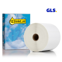 123inkt huismerk vervangt Brother BUS-1J150102-121 voorgestanste GLS labels 102 mm x 150 mm 653232