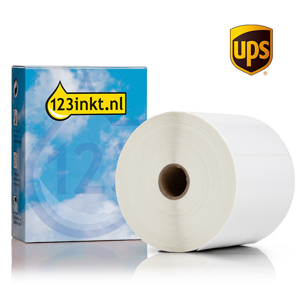 123inkt huismerk vervangt Brother BUS-1J150102-121 voorgestanste UPS labels 102 mm x 150 mm 653172 - 1
