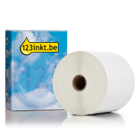 123inkt huismerk vervangt Brother BUS-1J150102-121 voorgestanste labels 102 mm x 150 mm