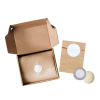 123inkt huismerk vervangt Brother DK-11219 rond label wit 080721 - 2