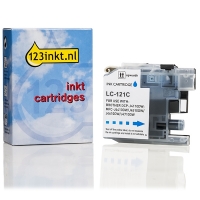 123inkt huismerk vervangt Brother LC-121C inktcartridge cyaan LC-121CC 029117