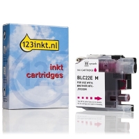 123inkt huismerk vervangt Brother LC-22EM inktcartridge magenta LC22EMC 028947