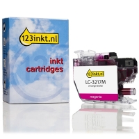 123inkt huismerk vervangt Brother LC-3217M inktcartridge magenta