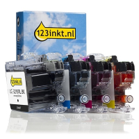 123inkt huismerk vervangt Brother LC-3219XLVAL multipack 4 inktcartridges LC-3219XLVALC 132297