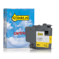 123inkt huismerk vervangt Brother LC-3237Y inktcartridge geel LC3237YC 051217