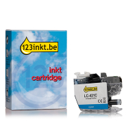 123inkt huismerk vervangt Brother LC-421C inktcartridge cyaan