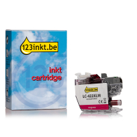 123inkt huismerk vervangt Brother LC-422XLM inktcartridge magenta hoge capaciteit LC-422XLMC 051317