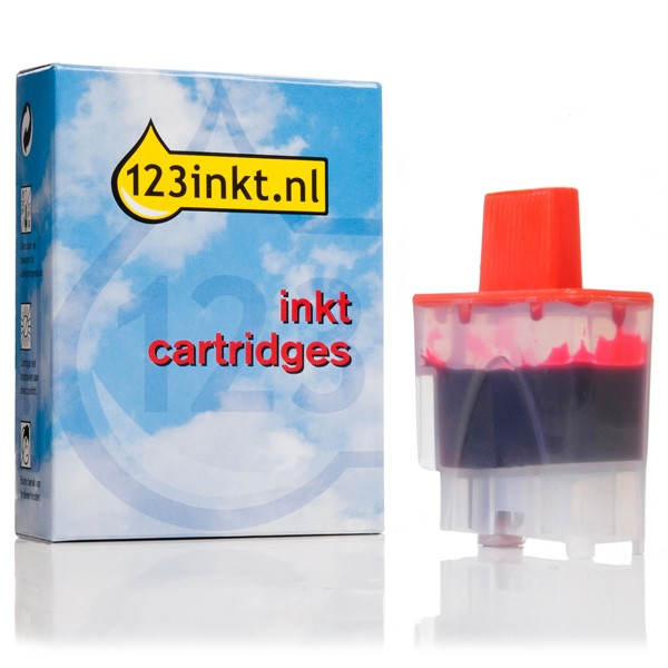 123inkt huismerk vervangt Brother LC-900M inktcartridge magenta LC900MC 028351 - 1