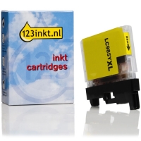 123inkt huismerk vervangt Brother LC-985Y XL inktcartridge geel hoge capaciteit