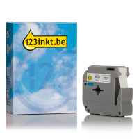 123inkt huismerk vervangt Brother M-K231BZ niet-gelamineerde tape zwart op wit 12 mm MK231BZC 080603