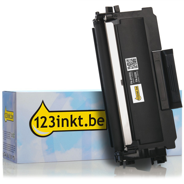 123inkt huismerk vervangt Brother TN-2010XL toner zwart hoge capaciteit TN2010C 029403 - 1