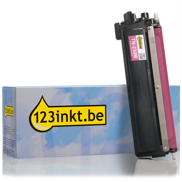 123inkt huismerk vervangt Brother TN-230M toner magenta TN230MC 029223 - 1