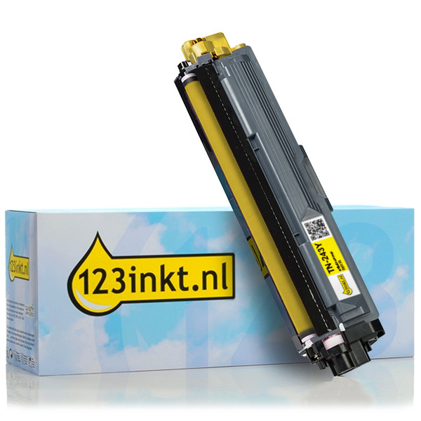 123inkt huismerk vervangt Brother TN-243Y toner geel TN243YC 051173 - 1