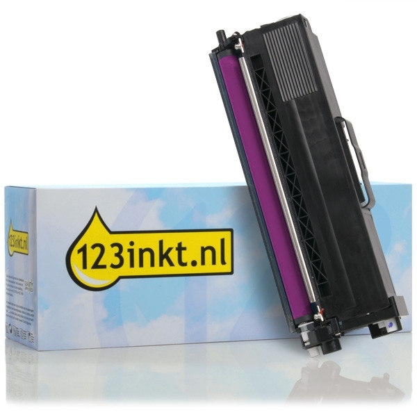 123inkt huismerk vervangt Brother TN-320M toner magenta TN320MC 029191 - 1