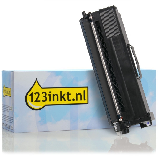 123inkt huismerk vervangt Brother TN-325BK toner zwart hoge capaciteit TN325BKC 029195 - 1