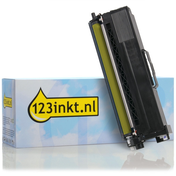 123inkt huismerk vervangt Brother TN-325Y toner geel hoge capaciteit TN325YC 029201 - 1