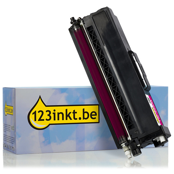 123inkt huismerk vervangt Brother TN-328M toner magenta extra hoge capaciteit TN328MC 029207 - 1