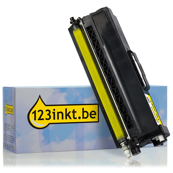 123inkt huismerk vervangt Brother TN-328Y toner geel extra hoge capaciteit TN328YC 029209 - 1